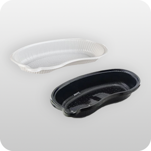 GAİTA KAP (BÖBREK KABI) BEYAZ/SİYAH